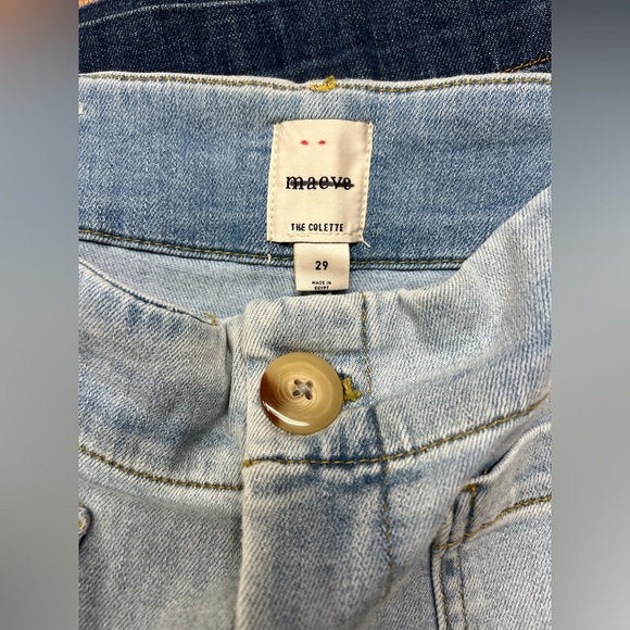 The Colette Crop High-Rise Wide-Leg Jeans by Maeve - Picture 9 of 13